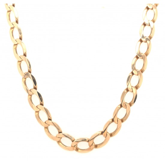 Pre Owned 9ct Curb Chain ZX415